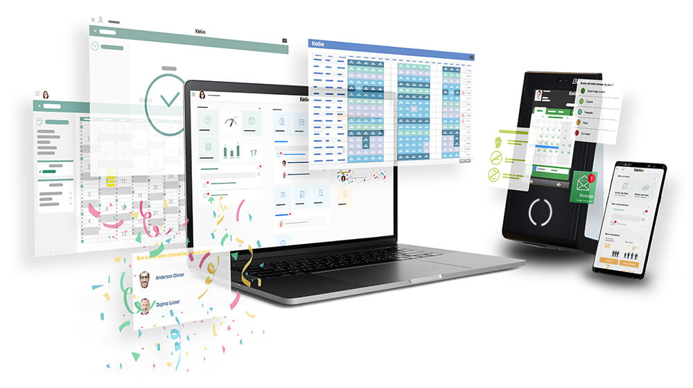 Kelio - Simplify the management of your employees from A to Z!
