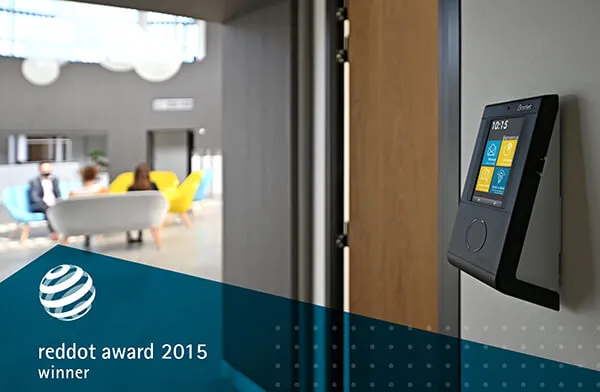 Modernise the image of your organisation with the Kelio Visio clocking terminal, made in France