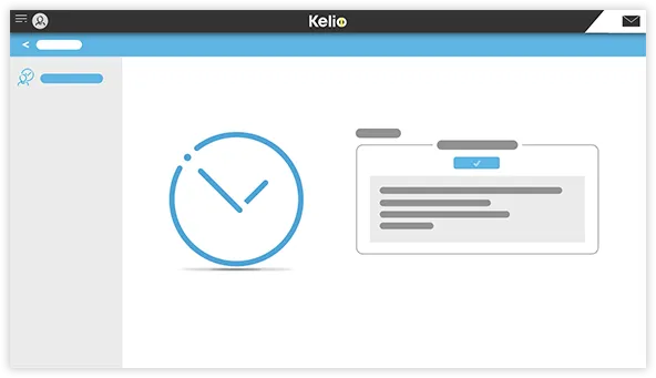 Simple remote working time monitoring