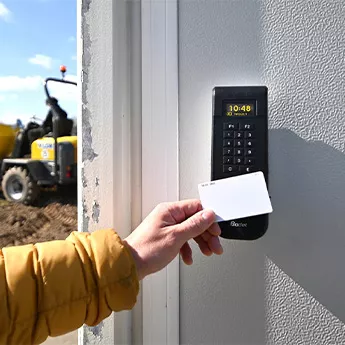 A clocking terminal that is suitable for any work environment A clocking terminal that is suitable for any work environment