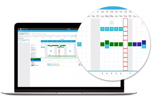 Leave schedules that are up-to-date and shared!