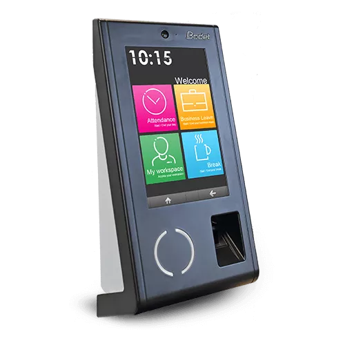 Touchscreen, customisable and connected clocking Terminals